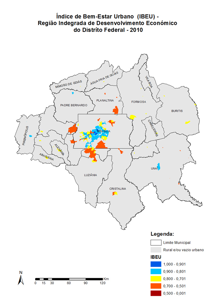 Mapas Ride Distrito Federal