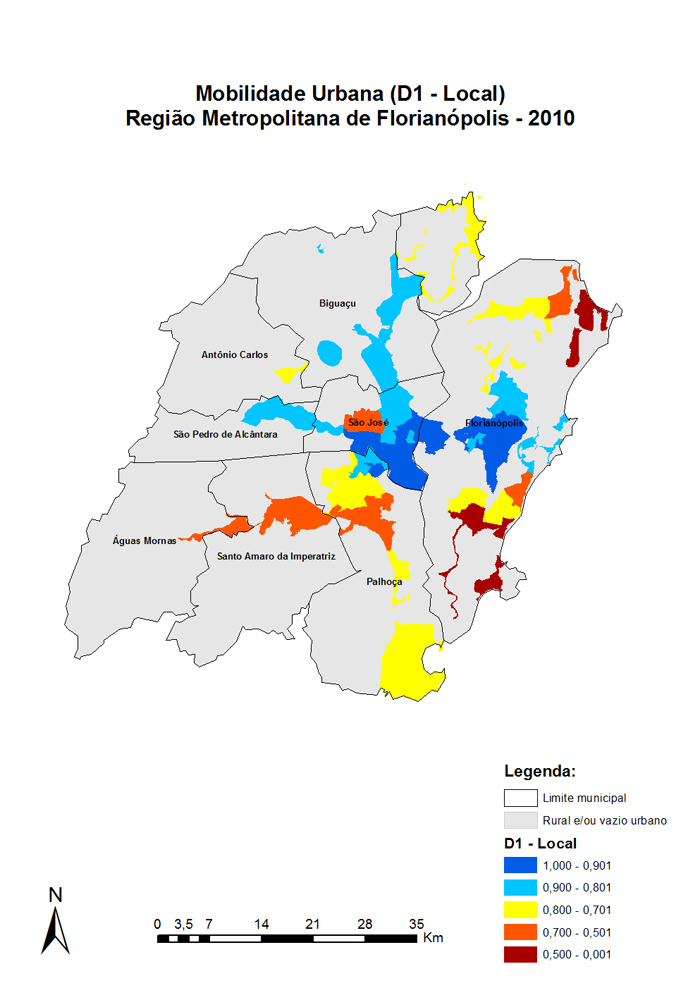 Mapas RM de Florianópolis